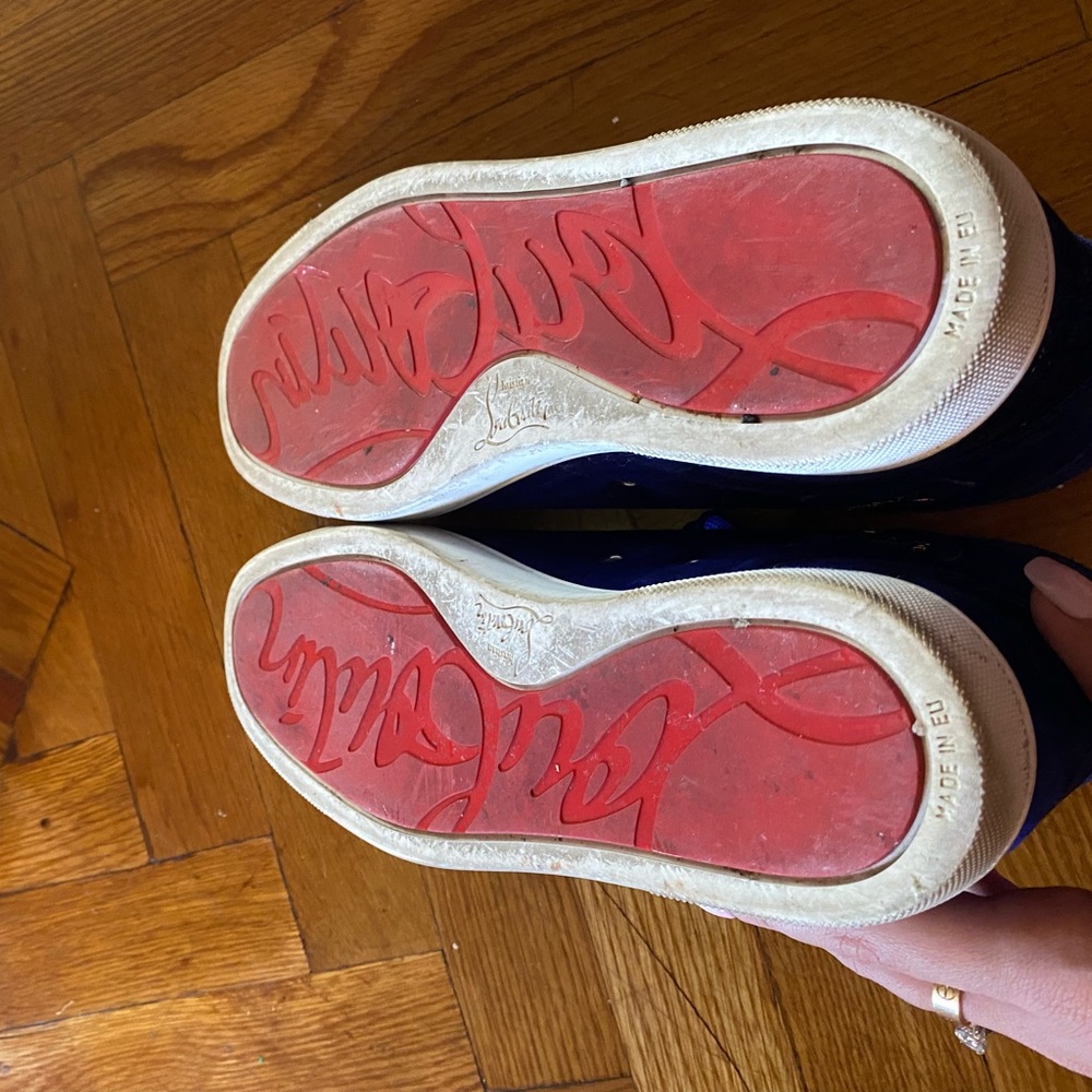 Authentic Christian Louboutin men sneakers - Picture 3 of 4